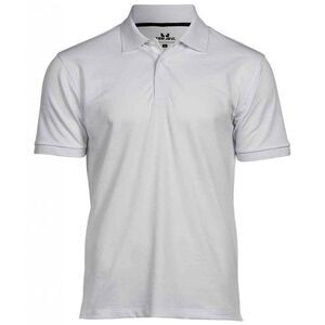 Tee Jays Mens Club Polo Shirt / White